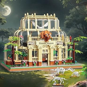 электронные машинки: Конструктор "Музей динозавров" 👍👍 Качество 🔥🔥🔥 2788 деталей Возраст — 3