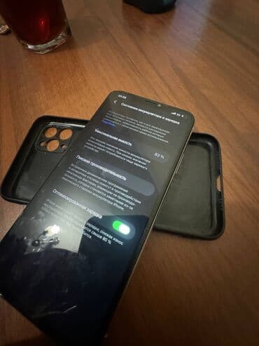 Компьютеры, ноутбуки и планшеты: IPhone 11 Pro Max, Б/у, 256 ГБ, Белый, Защитное стекло, Чехол, 86 % — 6