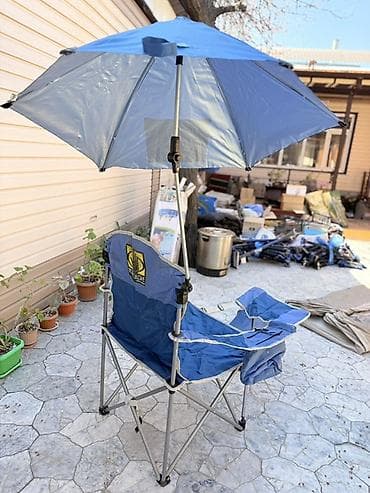 imperial baby: Походный складной стул, Другой материал, цвет - Синий — 2