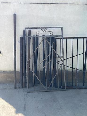 не нужное: Металлический забор, Другой материал, Без отделки, Б/у, Покраска забора — 8