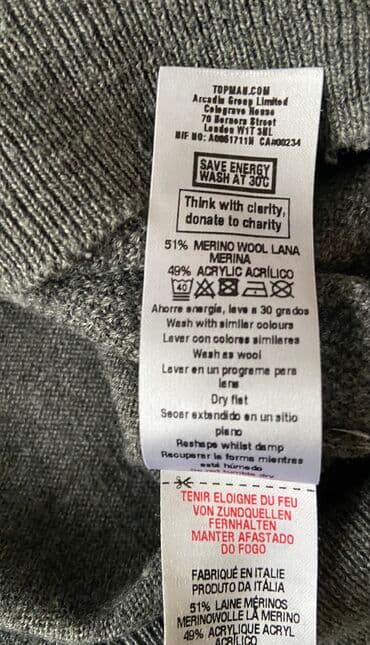 пистолет на пистонах: Продам Пуловер мужской Topman (размер L) — 8