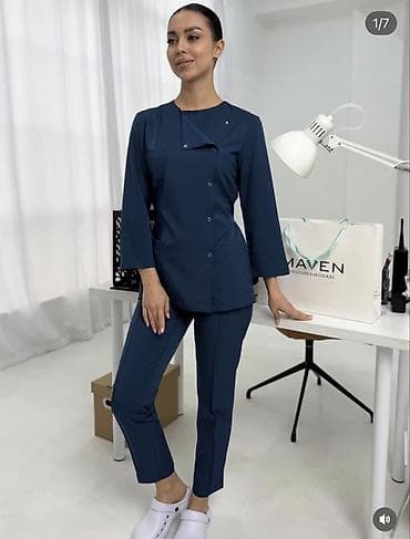 холодок брюки: Женский комплект медицинской одежды Милан MAVEN - Модель: куртка с — 1