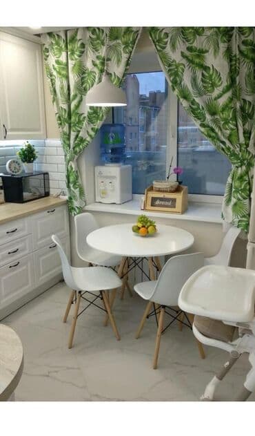 раздвижной обеденный стол: Стол для зала, Новый, Не раскладной, Круглый — 2