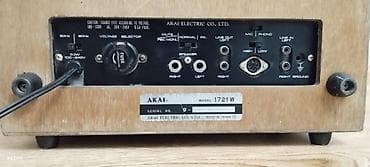 samsung 03: Рабочий винтажный катушечный магнитофон Akai 1721W.  Модель: Akai — 9