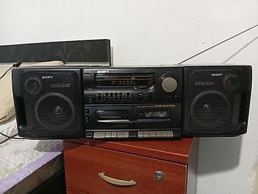 магнитофон степ: Продаю магнитофон японского качества SONY MEGA BASS!!!В идеальном — 1