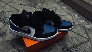 Мужские кроссовки, 41, Nike, Новый, цвет - Синий, Бесплатная доставка