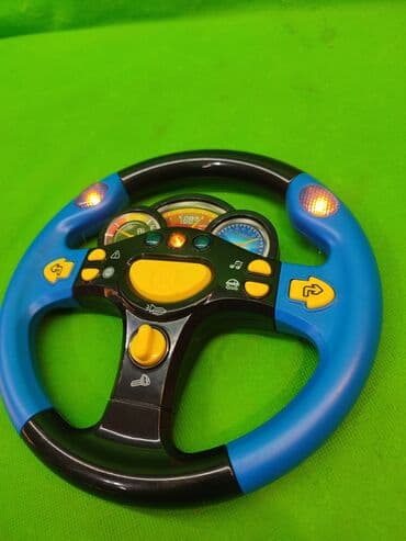 аккумулятор для машинки на радиоуправлении 12v: Руль игрушка музыкальная🔵 Комплектация товара: 1 руль и 2 батарейки🌟 — 5
