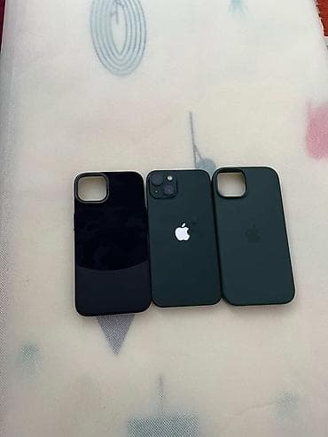 IPhone 13, Б/у, 128 ГБ, Зеленый, Чехол, 76 % at lalafo.kg IPhone 13, Б/у, 128 ГБ, Зеленый, Чехол, 76 %
