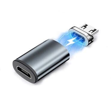 Магнитный micro USB адаптер Для более удобной и безопасной зарядки