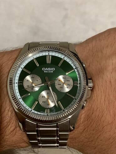 ролексы цена бишкек: Классические часы часы, Casio, Серебро, Швейцария, Мужские, Новый — 1