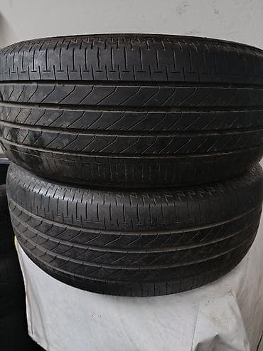 kia ray: Шины 225 / 55 / R 17, Лето, Б/у, Комплект, Легковые, Япония, Bridgestone — 1