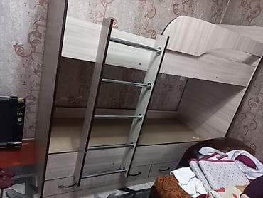 двух ярусный кравать: Двухъярусная детская кровать, ЛДСП — 2