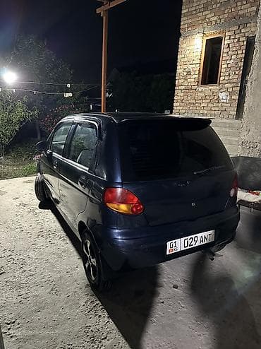 кирг шёлк: Daewoo Matiz: 2002 г., 0.8 л, Кол менен иштөөчү, Бензин, Хетчбек — 4