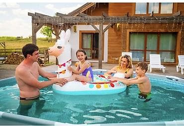 Каркасный бассейн Intex 305×76 см - Объем: 4485 л - Вместимость: до 7 — 5