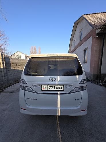сигнал ваздушный: Toyota Vellfire: 2008 г., 3.5 л, Типтроник, Газ, Минивэн — 2