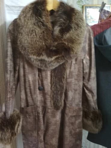шуба натуральный: Продам пальто,мех натуральный,фирма .моно,нет подклада — 3