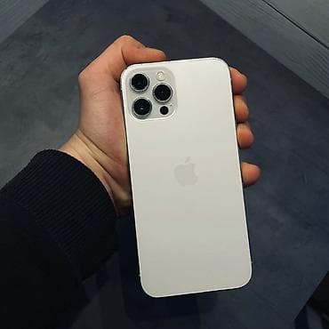 iphone 10 s: IPhone 12 Pro Max, Б/у, 128 ГБ, Белый, 74 % — 1