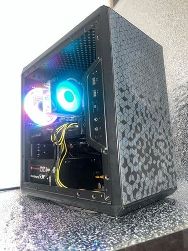 Компьютер, ядер - 12, ОЗУ 16 ГБ, Для несложных задач, Б/у, Intel Core i5, AMD Radeon RX 5700 XT, SSD