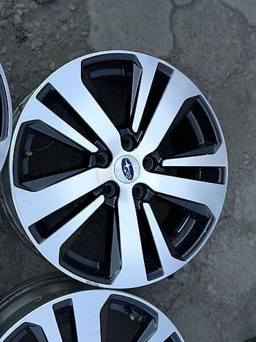 bbs diska: Литые Диски R 18 Subaru, Комплект, отверстий - 5, Б/у — 9