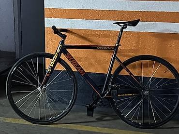 fixed gear: Городской велосипед, Рама M (156 - 178 см), Б/у — 3