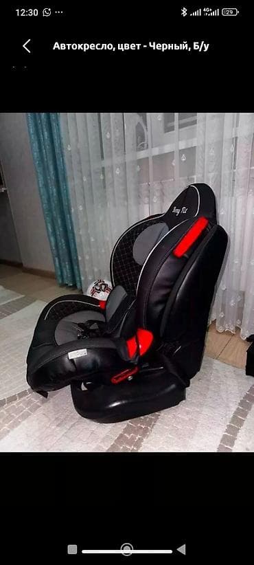 детские автокресла sparco: Автокресло, цвет - Черный, Б/у — 1