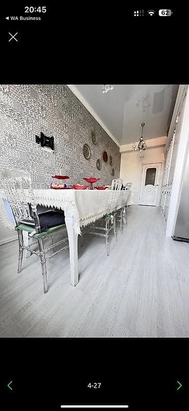 kant flat: 4 комнаты, Собственник, С мебелью полностью — 8