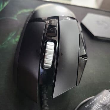 мышкы: Компьютерная мышь Logitech G502. Оснащена несколькими программируемыми — 2