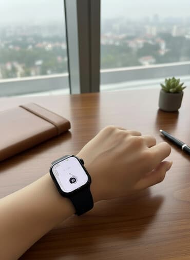 стекла для планшетов vmax: Apple Watch Series 10 (GPS), корпус 42 мм, алюминий цвета Midnight с — 1