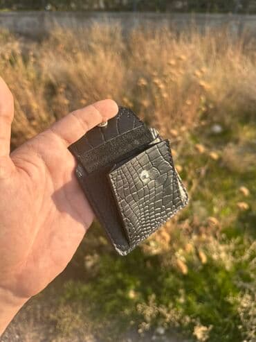 барсетка оригинал: Картхолдер, цвет - Черный, Новый, Унисекс — 3