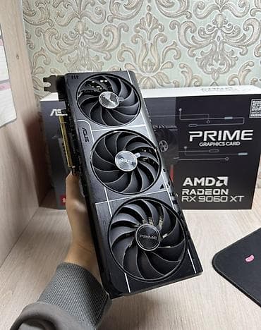 Настольные ПК и комплектующие: Видеокарта для ПК, Б/у, Asus, Radeon RX, 8 ГБ — 1
