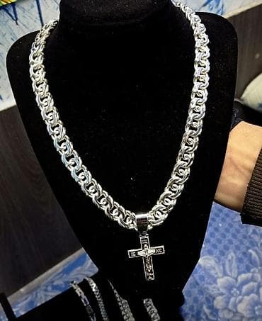 Личные вещи: Цепочка, Бисмарк, Проба 925, Унисекс, Новый — 9