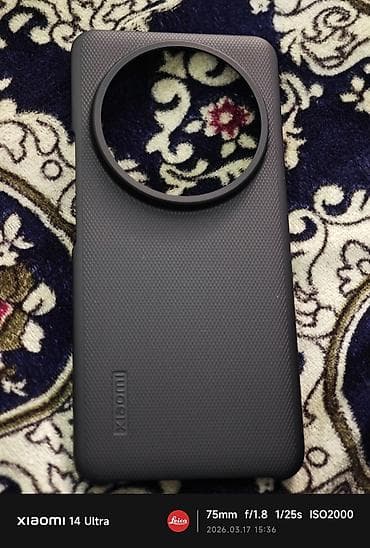 ми тв: Xiaomi, 14 Ultra, Б/у, 256 ГБ, цвет - Черный, 2 SIM — 10