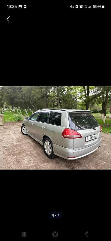 машина квадроцикл: Nissan Wingroad: 2004 г., 2 л, Типтроник, Газ, Универсал — 4