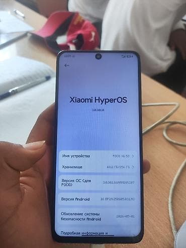2 gb: Poco X6, Б/у, 256 ГБ, цвет - Черный, 2 SIM — 2