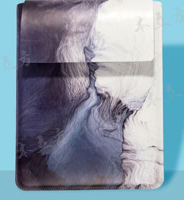 Вертикальный чехол, диагональ 15.4" для ноутбука - эко кожа