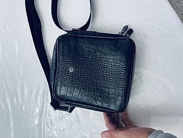 coros pace: Барсетка, Butun, Материал: Экокожа, Застежка на молнии, Регулируемый ремень, Б/у — 3