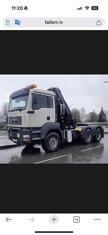 Манипулятор, MAN, от 12 т