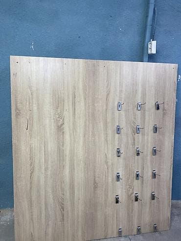 Столдор: Кеңсе эмереги комплекти, ДСП, түсү - Ак — 5