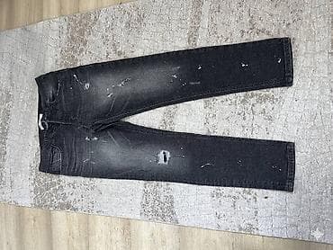 bootcut jeans: Мужские джинсы, Zara, Б/у, цвет - Серый, Бесплатная доставка — 1