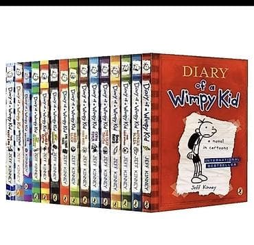 журналы: Набор книг Diary of a Wimpy Kid — полная коллекция на английском — 2