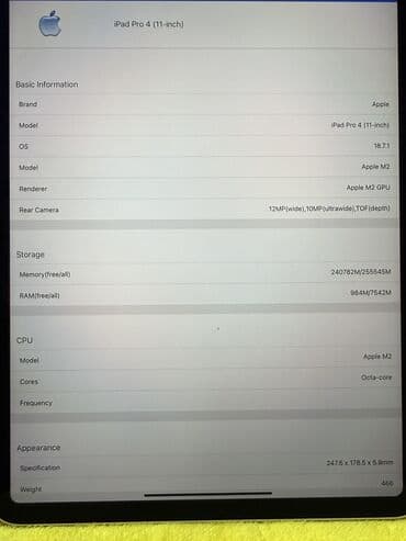 ми пад 6 цена в бишкеке: Планшет, Apple, эс тутум 256 ГБ, Wi-Fi, Колдонулган — 6