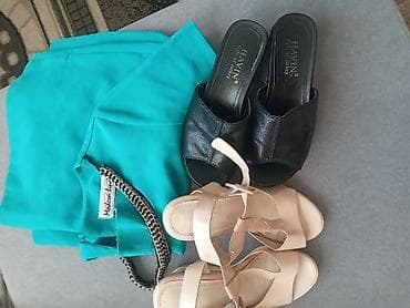 обувь 34: Босоножки, 36, Basconi, Б/у, цвет - Бежевый, Самовывоз — 4