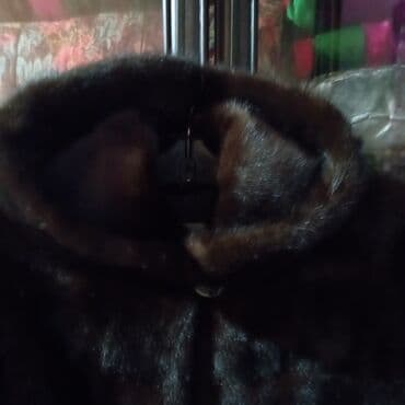 длинные перчатки: Шуба, Норка, По колено, С капюшоном, M — 8