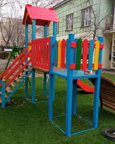 детские горки для дома бишкек: Горки и комплексы для детских площадок, пластик металл дерево на — 3