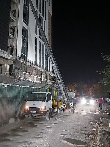 Услуги автолифта/строительного подъёмника на базе малотоннажного