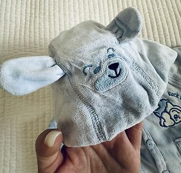 Детская одежда и обувь: Комплект, цвет - Голубой — 6