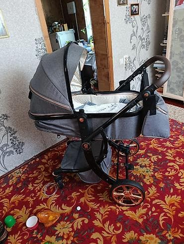 коляска 4500: Детская коляска-люлька для малышей. Коляска:зима- лето 10000 - Тип — 1