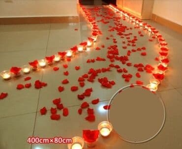 жених и невеста цветы: Романтический набор свечей и лепестков роз Режиссеры мелодрам обожают — 5