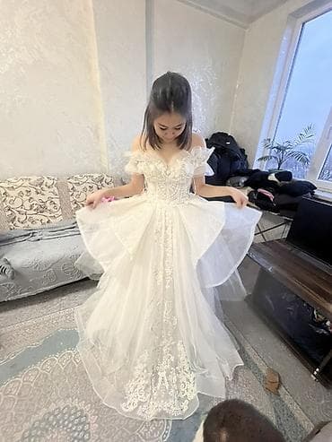 Свадебные платья и аксессуары: Свадебные платья в стиле princess/ball gown с корсетным лифом и пышной — 7