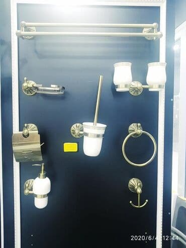 подсвечники бишкек: Ванный наборы. Полотенец держатель, мыльница,2йной стакан для зубных — 1